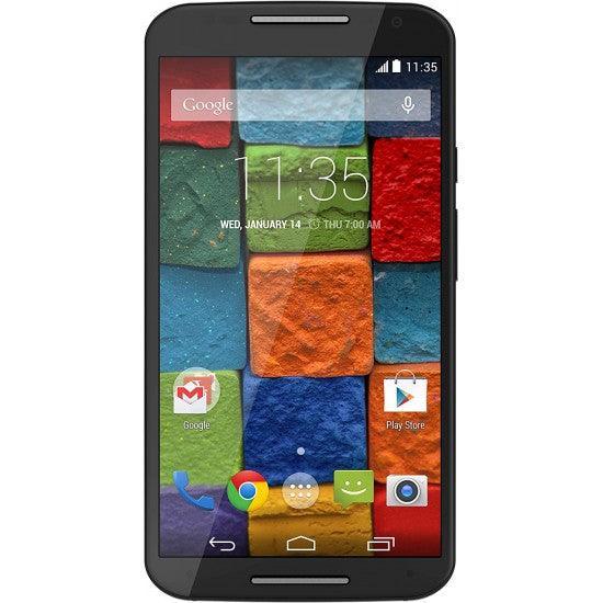 Motorola Moto X 32GB XT1092 2Nd Gen 2014 3G (GSM Only, No CDMA) Smartphone (Soft Black) - Triveni World