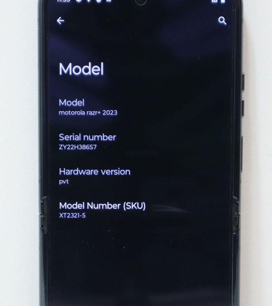 Motorola razr+ (2023) 256GB Folding Flip Phone (AT&T) 6.9" Black Refurbished - Triveni World