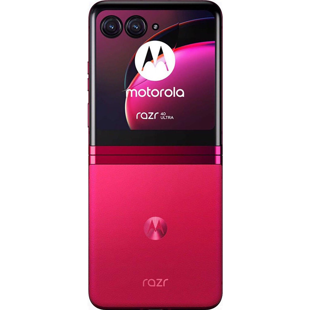 Motorola Razr 40 Ultra 5G Viva Magenta 256GB + 8GB Dual-SIM Refurbished - Triveni World