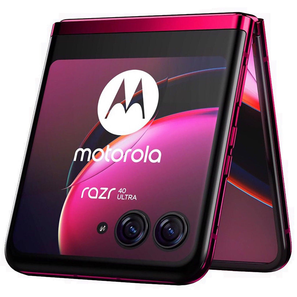 Motorola Razr 40 Ultra 5G Viva Magenta 256GB + 8GB Dual-SIM Refurbished - Triveni World