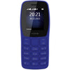 Nokia 105 Dual SIM, Keypad Mobile Phone with Wireless FM Radio Blue - Triveni World