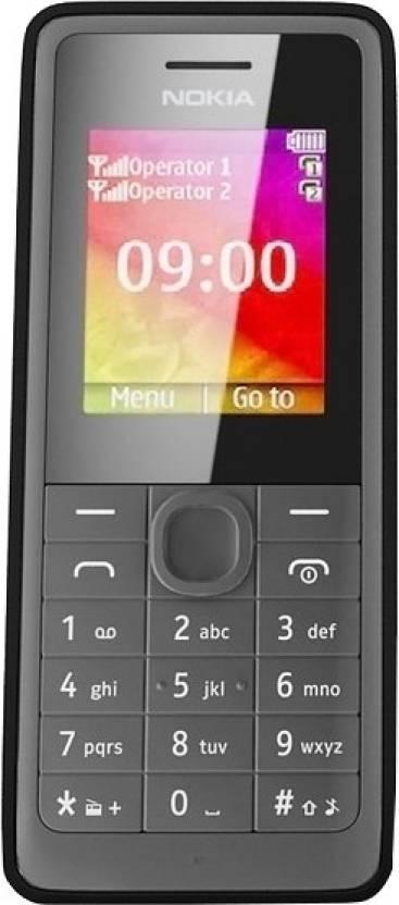 Nokia 107 Dual SIM  (Black) - Triveni World