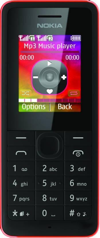 Nokia 107 Dual SIM  (Red) - Triveni World