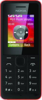 Nokia 107 Dual SIM  (Red) - Triveni World