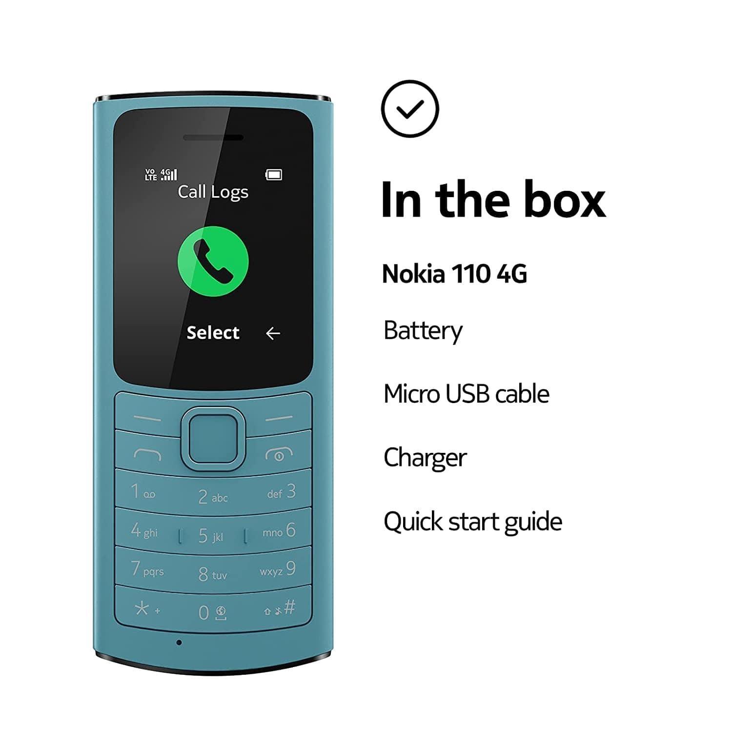 Nokia 110 4G latest Keypad Phones - Triveni World