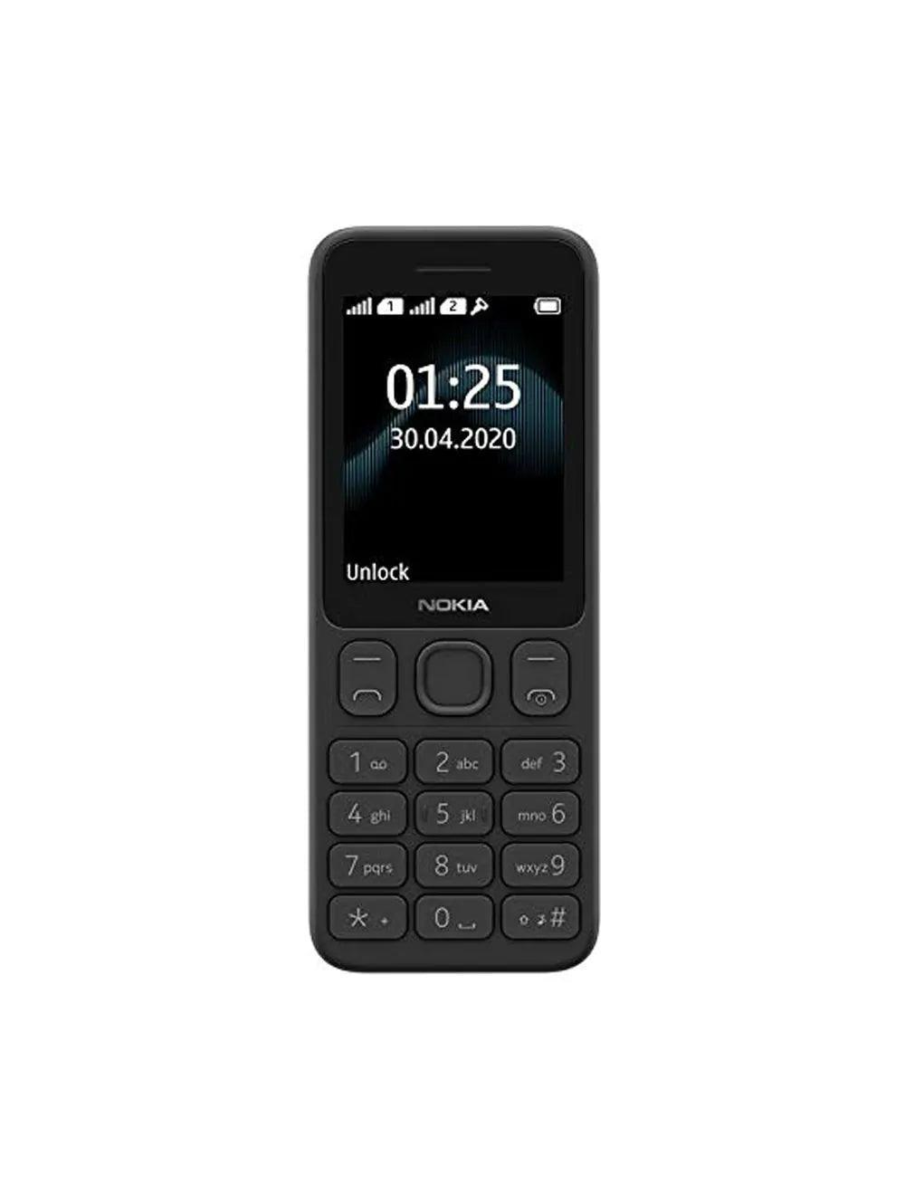 NOKIA 125 DS (Black) Refurbished - Triveni World