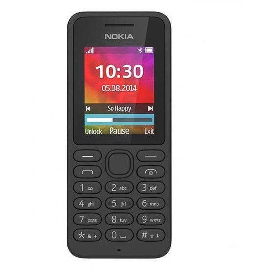 Refurbished Nokia 130 Dual Sim Black Mobile With Battery and Charger. - Triveni World