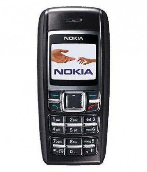 Refurbished Nokia 1600 (Single SIM, 1.4 Inch Display, Black) - Triveni World