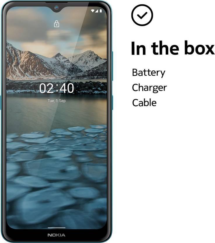 Nokia 2.4 (Fjord Blue, 64 GB)  (3 GB RAM) Refurbished - Triveni World