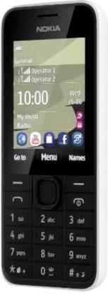 Nokia 208  (White) Refurbished - Triveni World