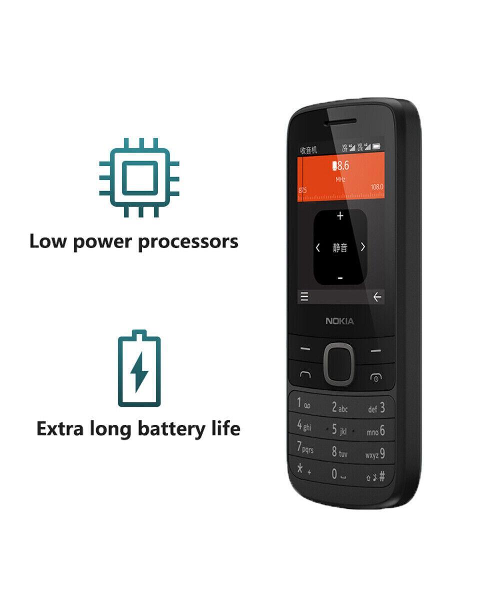 Nokia 225 4G 2.4" QVGA LCD 64MB FM Radio Dual SIM Feature Mobile Phone - Triveni World