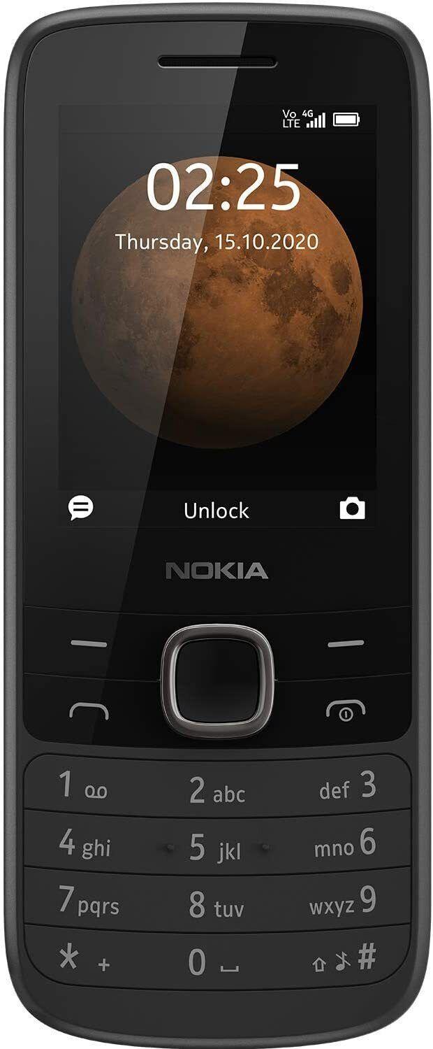 Nokia 225 4G 2.4" QVGA LCD 64MB FM Radio Dual SIM Feature Mobile Phone - Triveni World