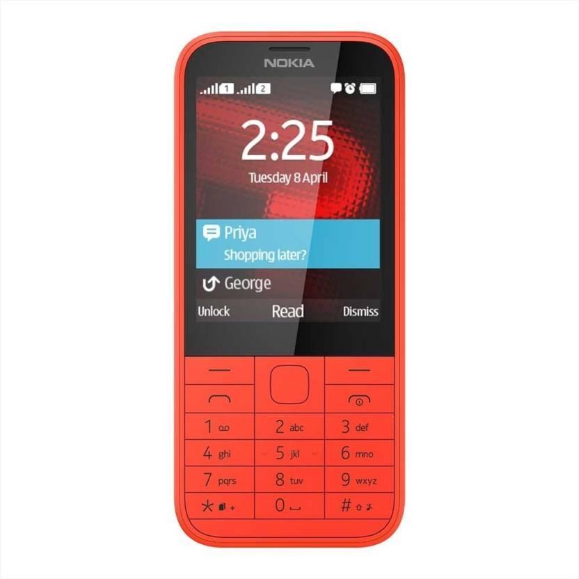 Nokia 225  (Bright Red) - Triveni World