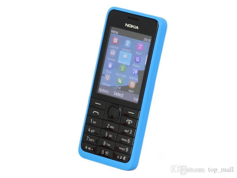 Nokia 301 Dual SIM Cards 3.2MP QWERTY Keyboard Refurbished Mobile Phone - Triveni World