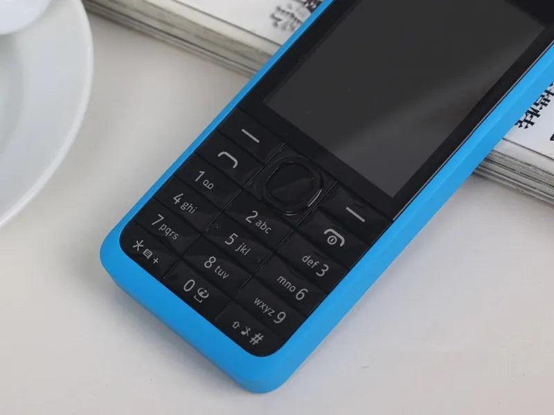 Nokia 301 Dual SIM Cards 3.2MP QWERTY Keyboard Refurbished Mobile Phone - Triveni World