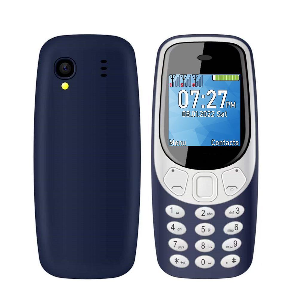 Nokia 3308 Bluetooth Mini Phone Straight Panel Mini Refurbished - Triveni World