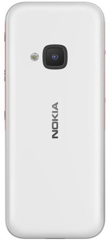 Nokia 5310 DS Keypad Mobile, FM Radio,Camera with Flash (8MB RAM)  (White, Red) - Triveni World