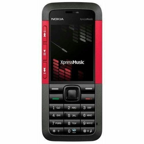 Nokia 5310 Refurbished Mobile Phone (red) - Triveni World