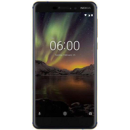 Nokia 6.1 (Gold, Blue, 32 GB)   (3 GB RAM) refurbished - Triveni World