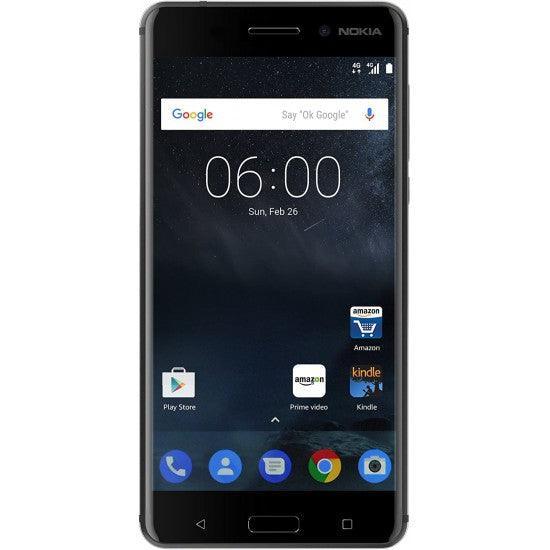 Nokia 6 (Matte Black, 32GB) refurbished - Triveni World