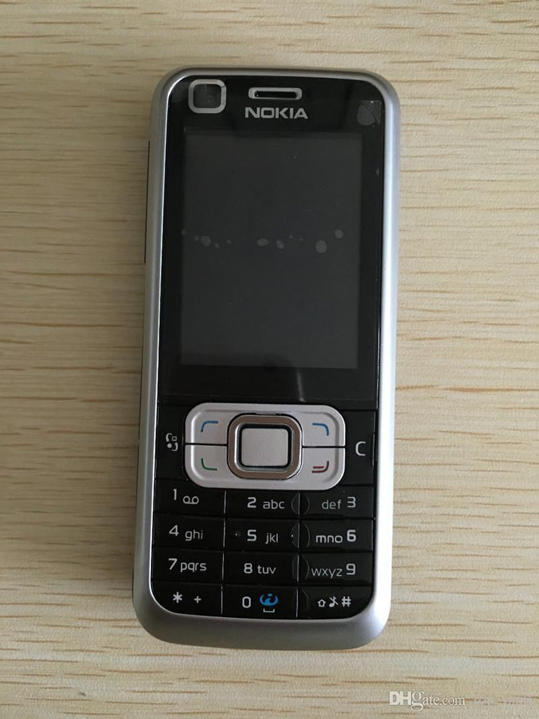 Nokia 6120 Classic English Keyboard 2.0 inch Screen 2.0MP Camera Bluetooth WCDMA 3G Refurbished Phone - Triveni World