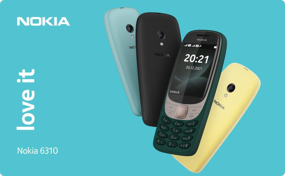 Nokia 6310 Dual SIM Feature Phone with a 2.8 Screen, Wireless FM Radio Mobile - Triveni World