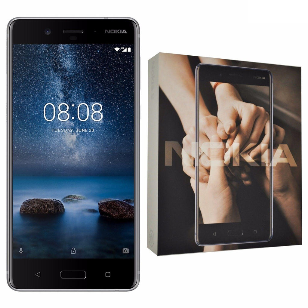 Nokia 8 Single-SIM TA-1012 64GB Refurbished - Triveni World