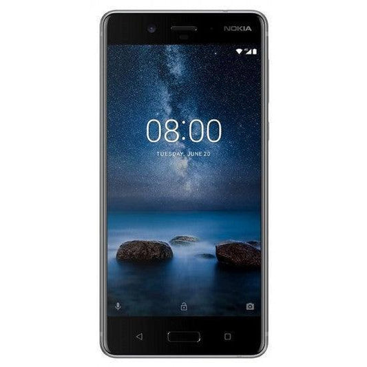 Nokia 8 (Steel, 4GB RAM, 64GB Storage) Refurbished - Triveni World