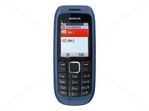 (Refurbished) Nokia C1-00 (Blue, Dual SIM, 1.8 Inch Display) Refurbished - Triveni World