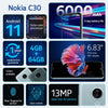 Nokia C30 White 3GB 32GB Online - Triveni World
