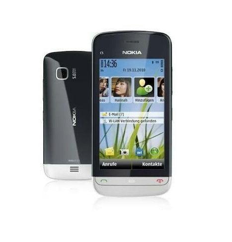 Nokia C5-03 Refurbished Mobile (White) Refurbished - Triveni World