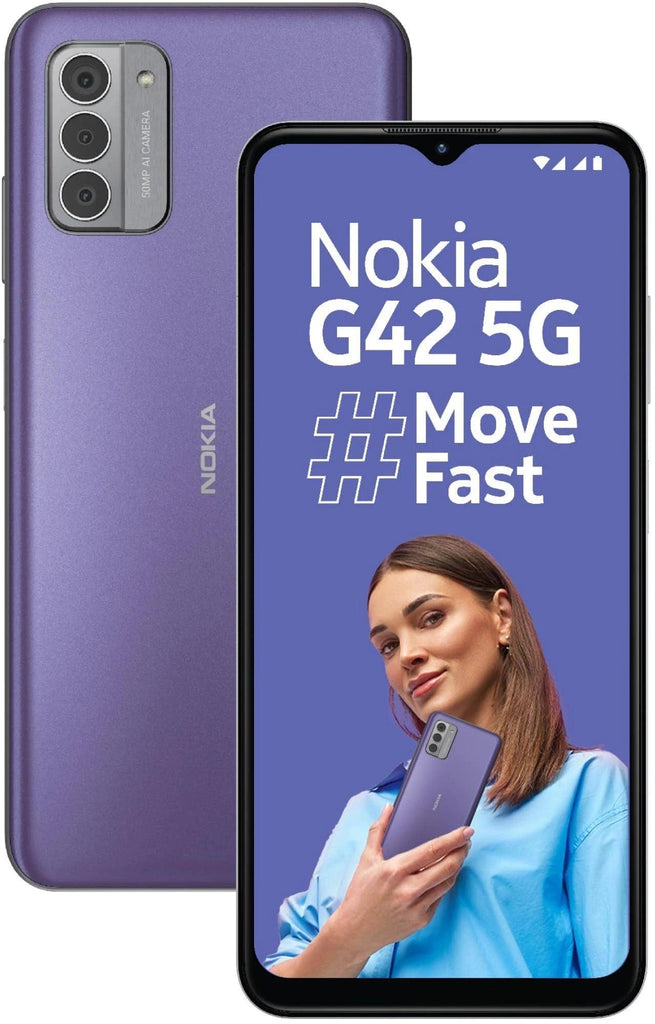 Nokia G42 5G 128 GB (So Purple, 6 GB RAM) - Triveni World