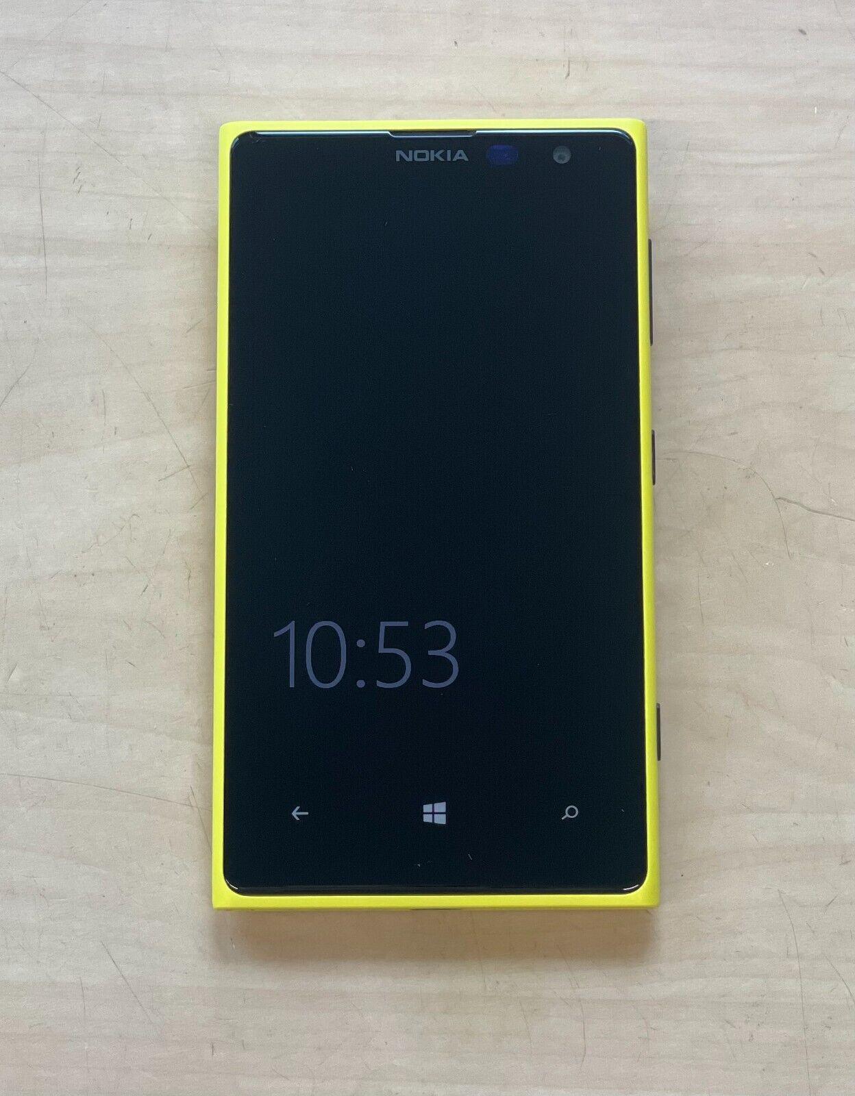 Nokia Lumia 1020 4G LTE Smartphone - 32GB Yellow Refurbished - Triveni World