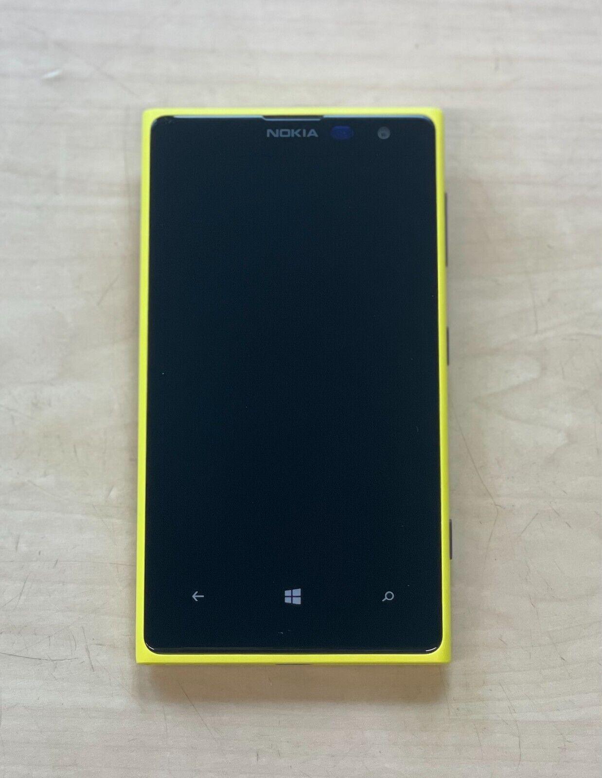 Nokia Lumia 1020 4G LTE Smartphone - 32GB Yellow Refurbished - Triveni World