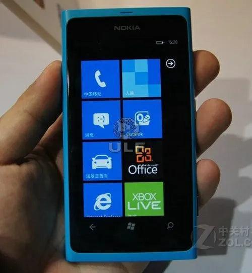 Nokia Lumia 800 Mobile Windows OS 16GB ROM 8MP 3G Wi-Fi GPS Bluetooth refurbished Cell Phone - Triveni World