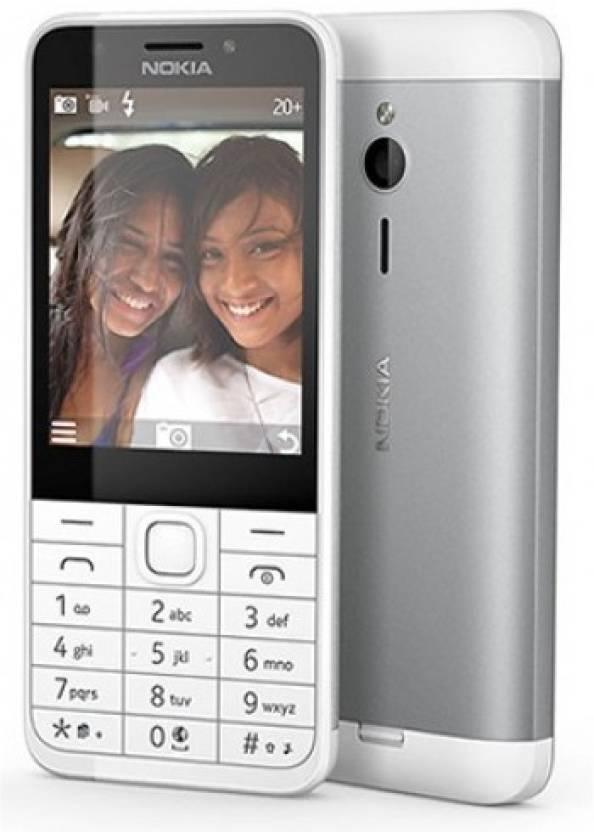 Nokia RM-1172 / Nokia 230 DS  (Silver) Refurbished - Triveni World