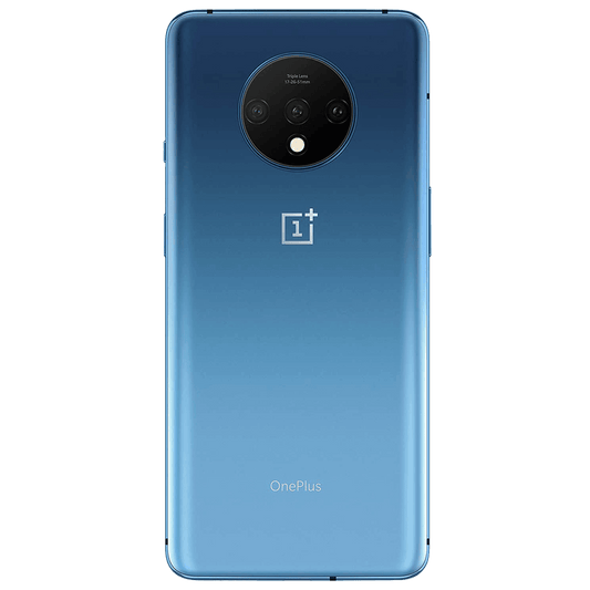 Refurbished OnePlus 7T (8GB RAM, 256GB, Glacier Blue) - Triveni World