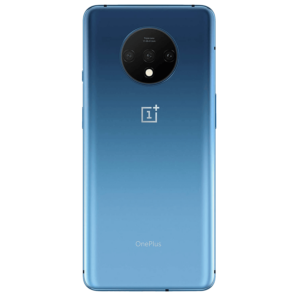 Refurbished OnePlus 7T (8GB RAM, 256GB, Glacier Blue) - Triveni World