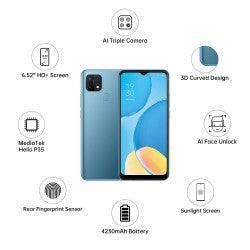 OPPO A15 Mystery Blue 3GB RAM 32GB Storage - Triveni World