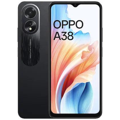 Oppo A38 128 GB, 4 GB RAM, Black, Smartphone - Triveni World