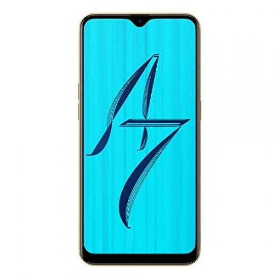 OPPO A7 (Glaring Gold, 3 GB RAM, 64 GB) - Triveni World