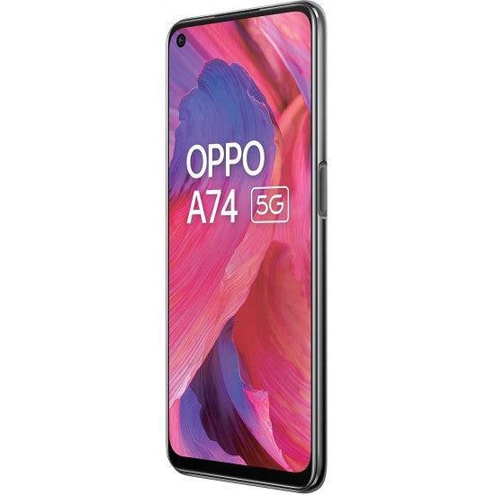 OPPO A74 5G (Fluid Black, 6GB RAM, 128GB Storage) - Triveni World