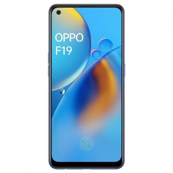 Oppo F19 (Midnight Blue, 6GB RAM, 128GB Storage) 48MP Triple Camera refurbished - Triveni World