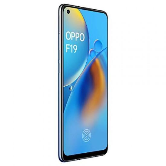 Oppo F19 (Midnight Blue, 6GB RAM, 128GB Storage) 48MP Triple Camera refurbished - Triveni World