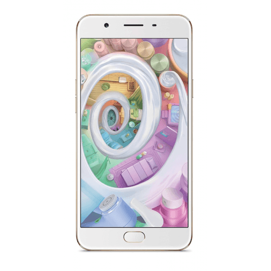 Oppo F1S (Gold, 32 GB, 3 GB RAM) Refurbished - Triveni World