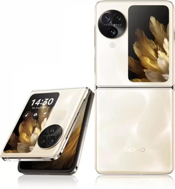 OPPO Find N3 Flip Foldable Android Smartphone (12 GB RAM) (256 GB) (Cream Gold) - Triveni World