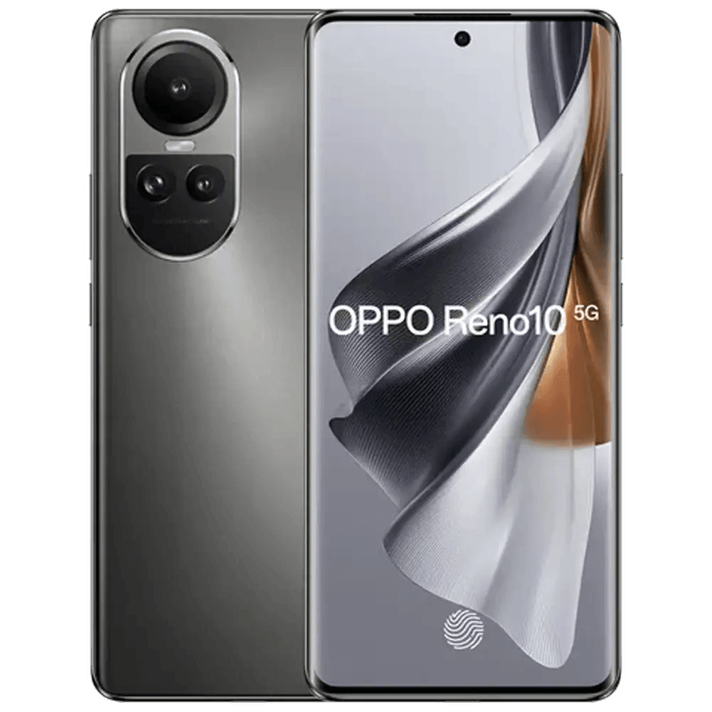 (Open Box) Oppo Reno10 5G ,8 GB , 256 GB ( Silvery Grey) - Triveni World