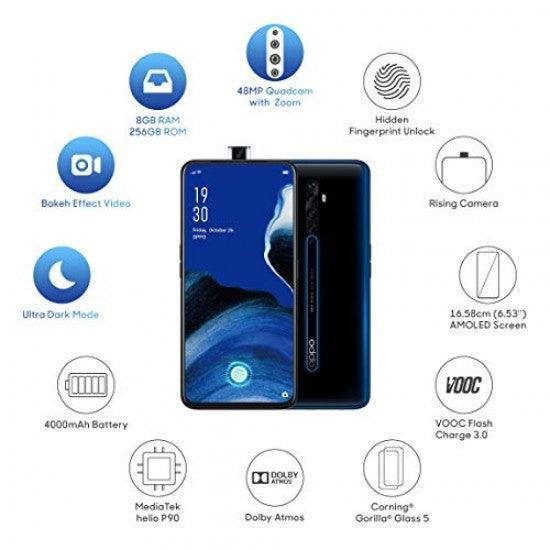 OPPO Reno2 Z (Luminous Black, 8GB RAM, 256GB Storage) - Triveni World