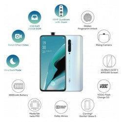 Oppo Reno2 Z Sky White 8Gb Ram 256Gb Storage Refurbished - Triveni World