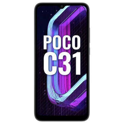 POCO C31 32 GB, 3 GB RAM, Shadow Grey, Mobile Phone Refurbished - Triveni World